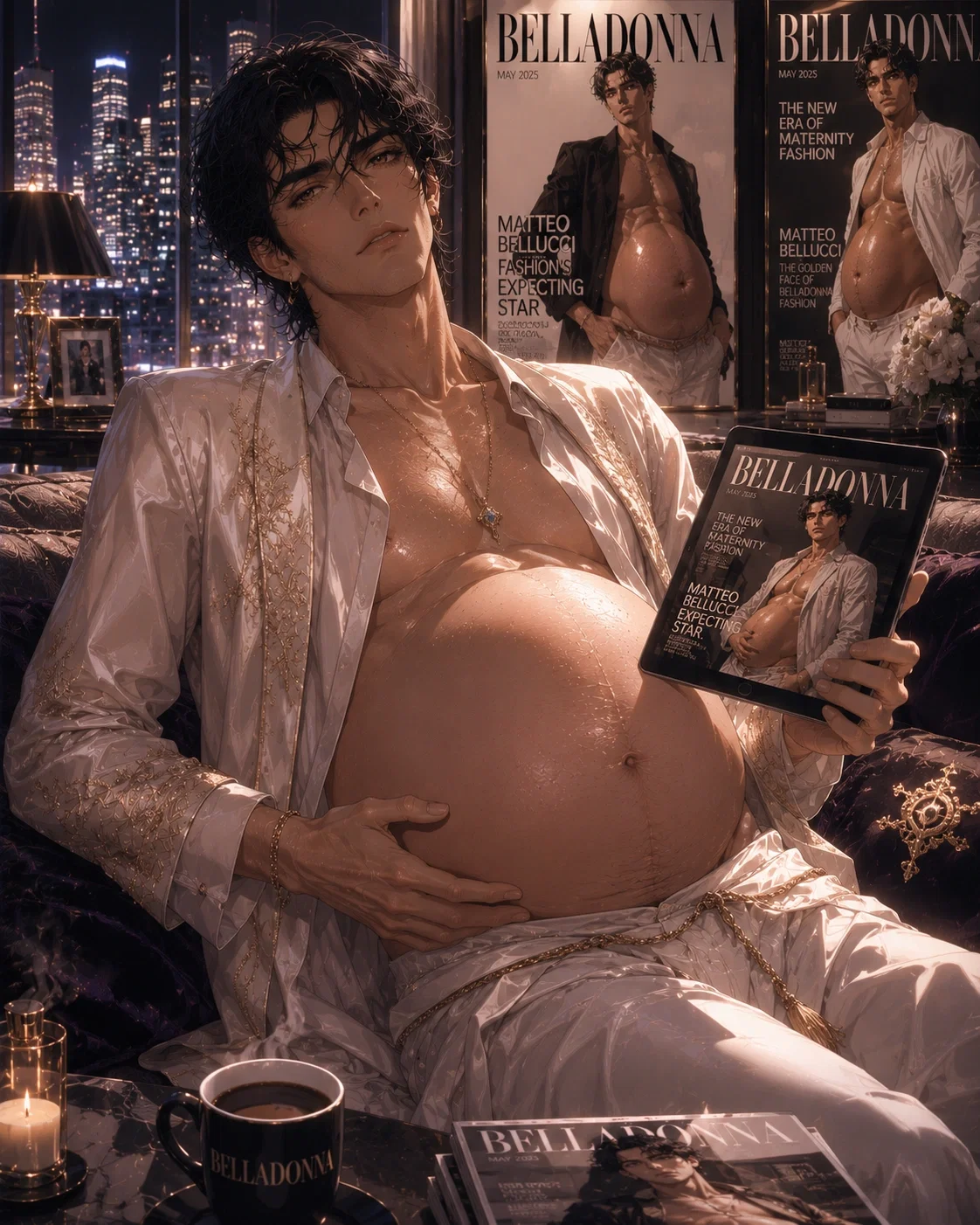 Matteo Bellucci | The Pregnant Model