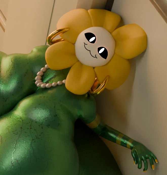 Mistress Flowey (with a  ) (JaebloRocks)