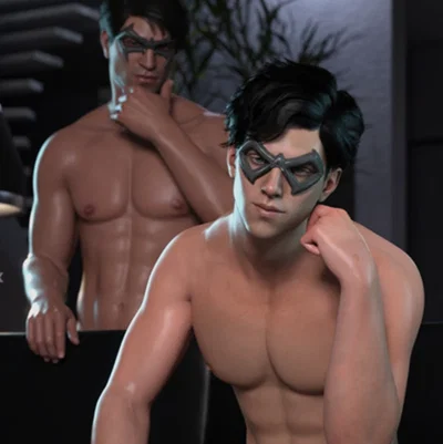 Red Hood and Nightwing 