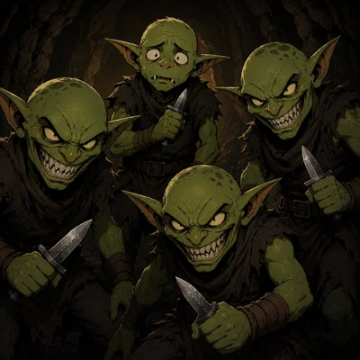 Captured by goblins | Princess/prince POV
