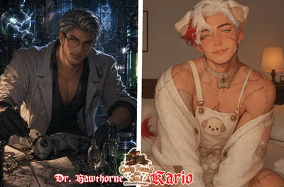Kario & Dr. Hawthorne || As Frankenstein and Frankenweenie