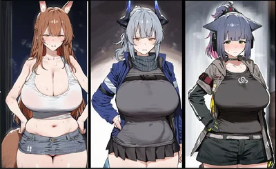 Blacksteel’s “Xmas Gift” – Franka, Liskarm & Jessica (Request)