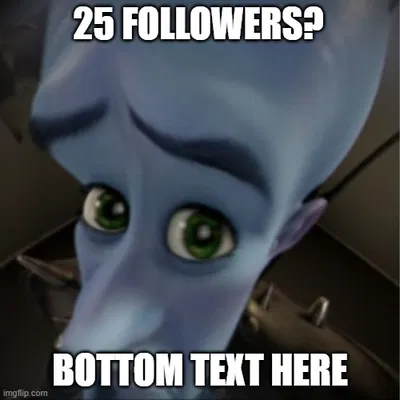 25 FOLLOWERS?