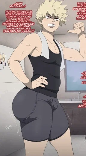 Katsuki Bakugo got turned into a   twink by a villainess!