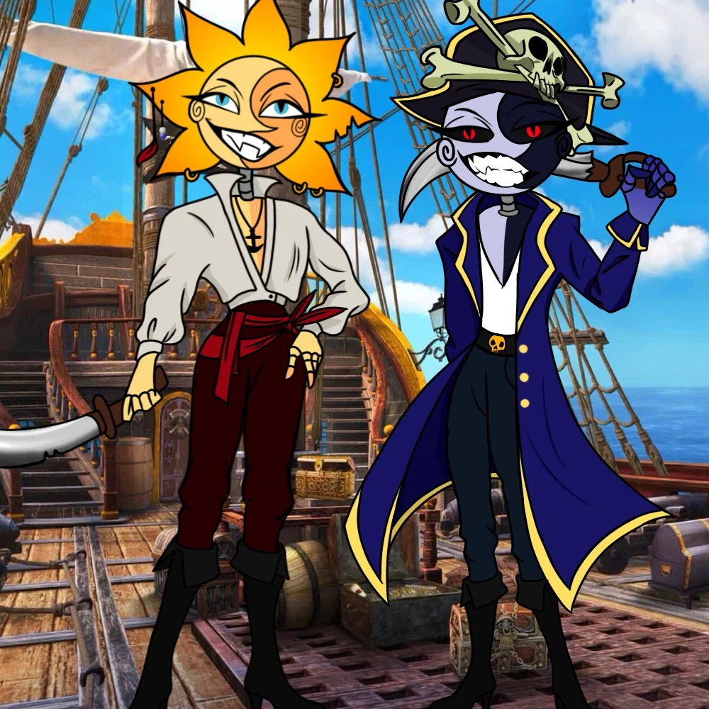 Captain Sundrop and Moondrop