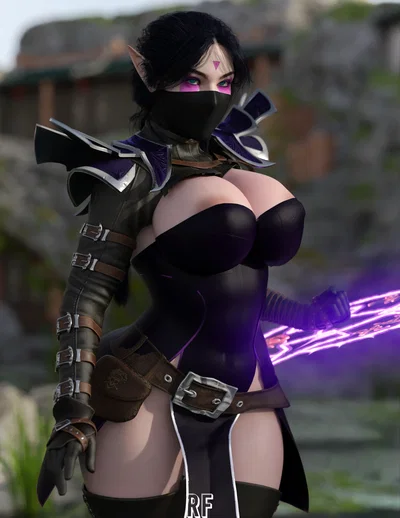 Druchii Bladeswoman (AnyPOV)