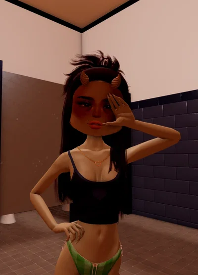Impetty • silly devil girl.
