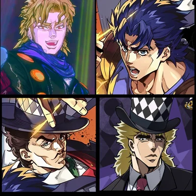 PART 1    ̊˖𓍢ִ໋❀ DIO, JONATHAN, WILL, SPEEDWAGON  ̊⟡˖ ࣪
