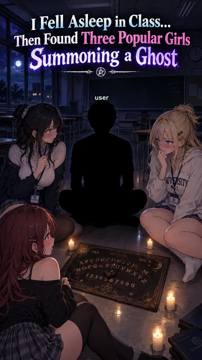 I Fell Asleep in Class, Then found Three Popular Girls Summoning A Ghost
