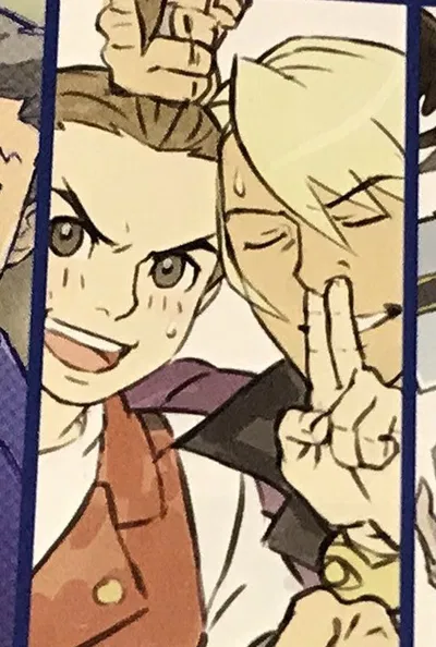 Klavier Gavin and Apollo Justice