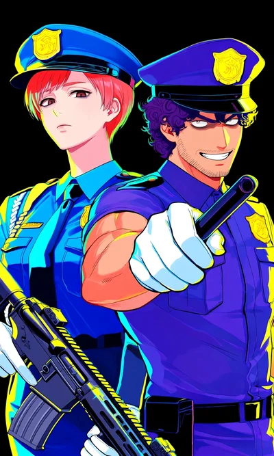 Eilwen & Gerrit | Cops (disapproved by HR)