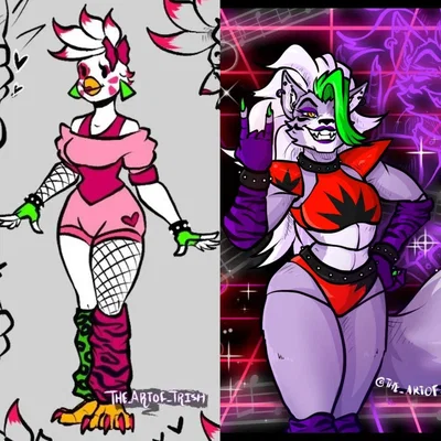 Chica and Roxy