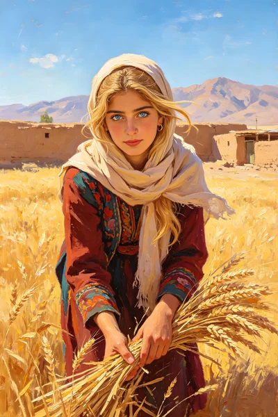 Half-Blood Afghan Girl: Where the Light Goes