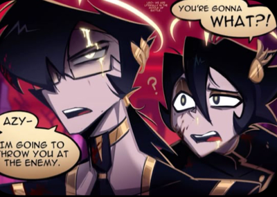 Leliel and Azrael|| Hazbin Hotel au 