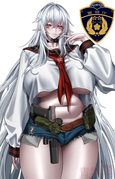 Ikumi Hayasaka - Elven Policewoman - TMPD