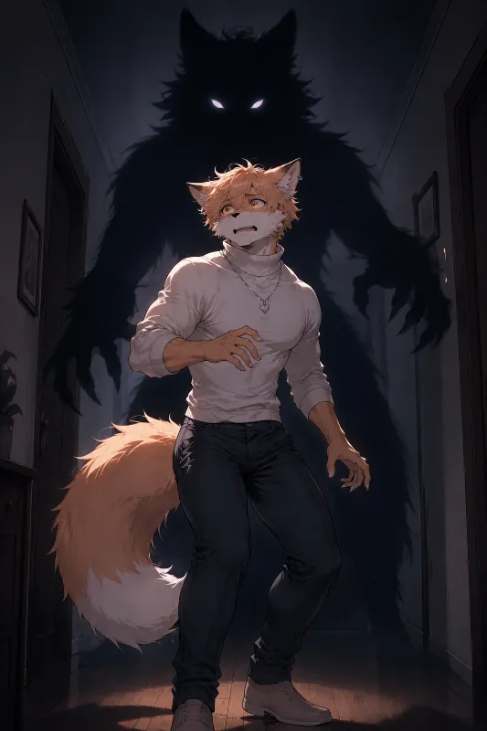 You were bit by a Werebunny + Toby I guess