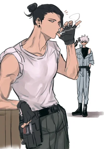 Suguru Geto | AU handyman/plumber