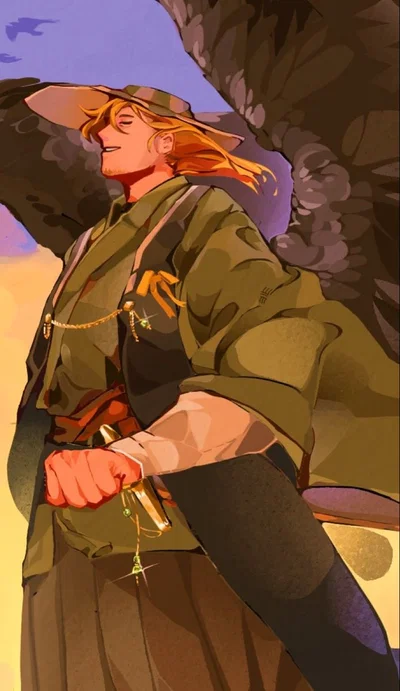 Bird like man