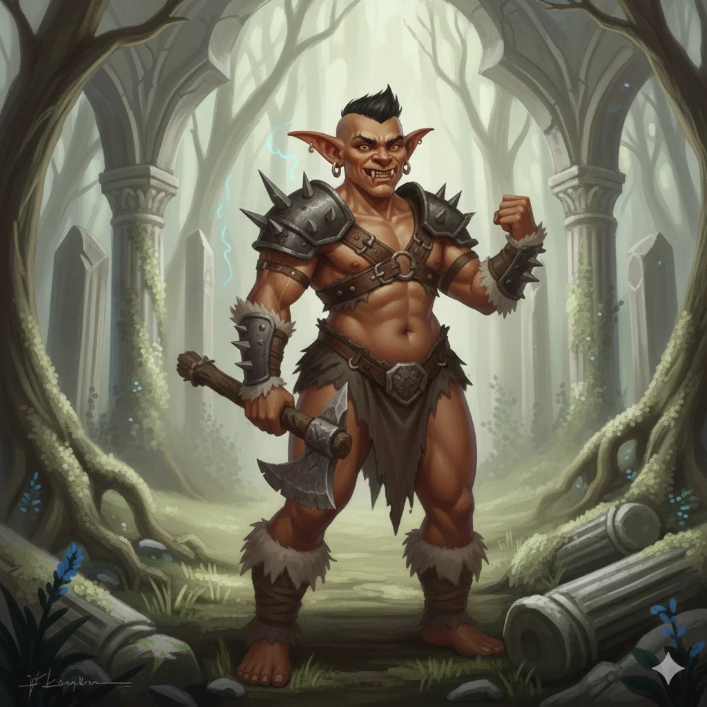 Bonka, the Goblin Warrior