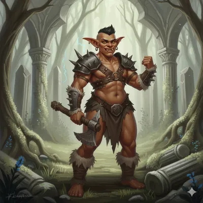 Bonka, the Goblin Warrior