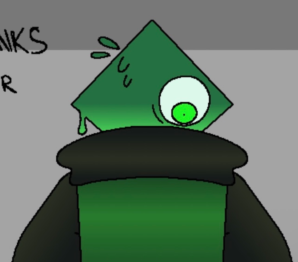 Femboy Ferman/ Ferman404 | Caught bro in the act | Oc, self insert, selfinsert, green, fatass, big ass.