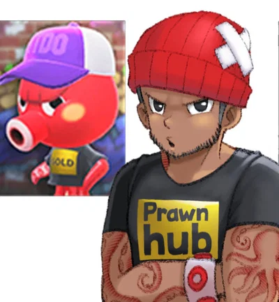 🐙 Octavian / Octarou | (Animal Crossing, Human!AU) 🐙