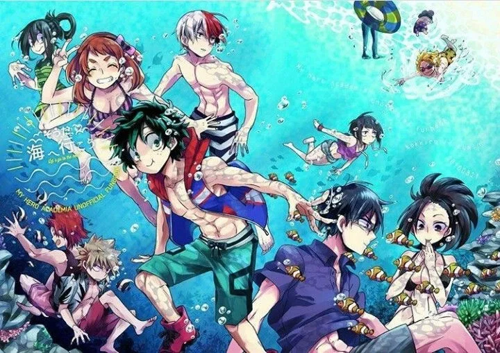 1A/1B at the aquarium another story/mermaid quirk