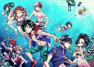 1A/1B at the aquarium another story/mermaid quirk