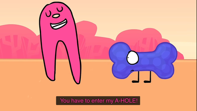 He has to enter their WHAT?!