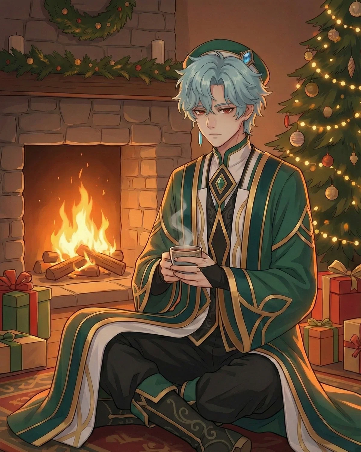 Christmas with Dottore (Zandik)