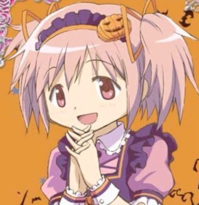Madoka Halloween trick or treating