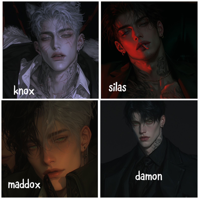 Knox, Silas, Maddox, Damon