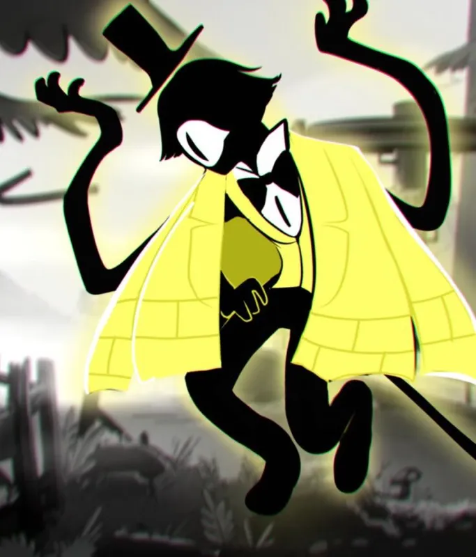 👁️‍🗨️•Bill Cipher — Gravity falls•💛