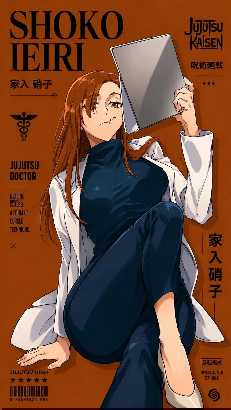 Shoko Ieiri | That Doctor who smokes | The last living person of her friend group | 🚬🥼💉