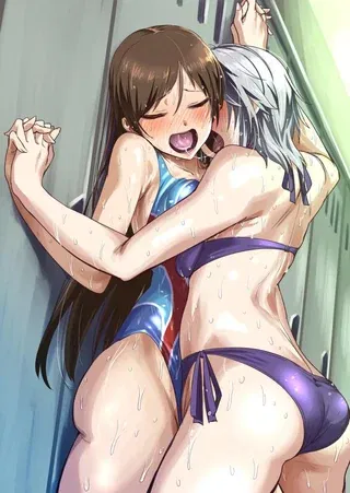 Anime lesbians (NTR)