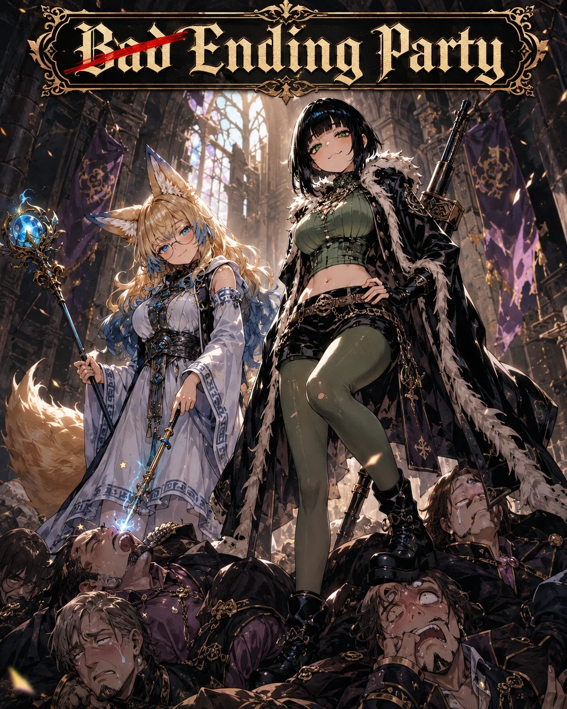 Bad Ending Party - But Is Not Actually Bad Ending Party Because The Protagonist Have More Than Three Braincells