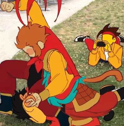 chaotic day (Lego Monkey Kid)