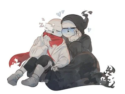 Reaper Sans and Geno Sans