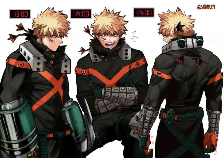 Bakugo Katsuki - Sidekick AU
