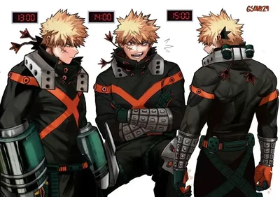 Bakugo Katsuki - Sidekick AU