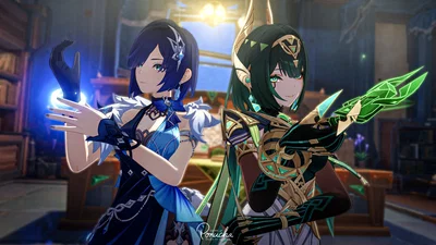 Yelan & Nefer | Roommates