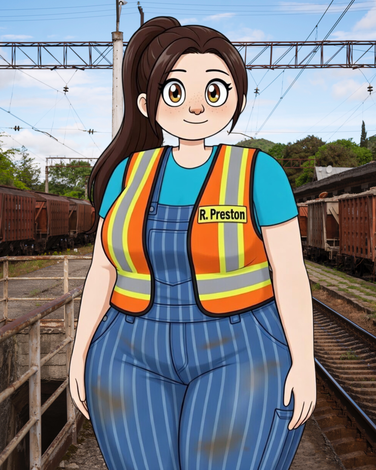 Locomotive Engineer Operations Woman