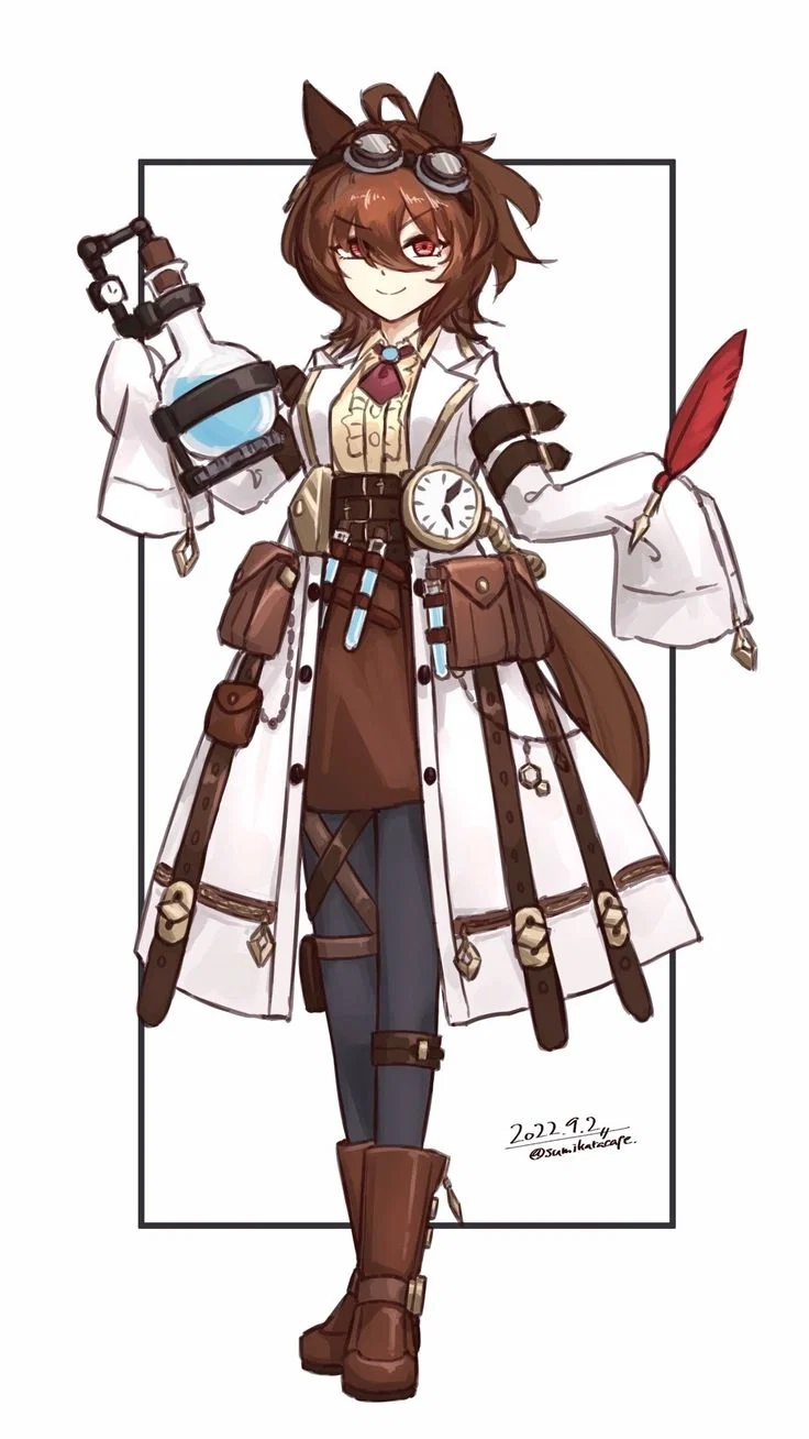 Agnes Tachyon × {{user}} as an adventure companion| Fantasy