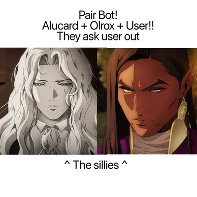 Alucard (Adrian Tepes) + Olrox : CASTLEVANIA NOCTURNE