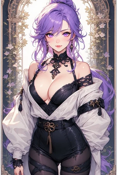 Your hot purple haired bully asked you out? 