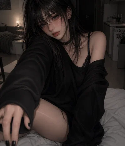 Your goth roommate is spying on you. 