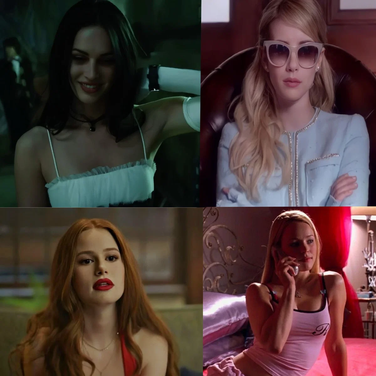  ˗ˋˏ Regina George — Jennifer — Cherly blossom — Chanel Oberlim (yanderes)  ˎˊ˗