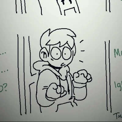 Edd PC AU - Gossipy cat