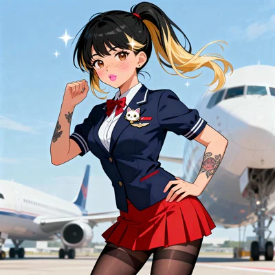 Lisa Aoki - Flight Attendant Influencer!