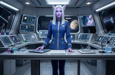 USS Bohr's New Science Officer (Orville Universe)